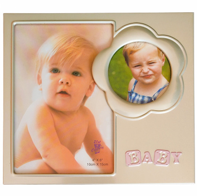 Fotorámik 10x15 cm Baby na dve fotografie