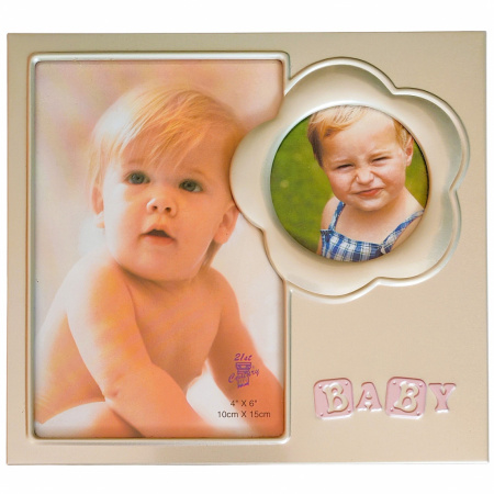 Fotorámik 10x15 cm Baby na dve fotografie