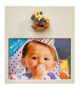Fotorámik hudobný 15x10 cm s figúrkou Medveď na hojdacom koníkovi