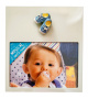 Fotorámik hudobný 15x10 cm s figúrkou Modré topánočky