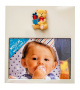 Fotorámik hudobný 15x10 cm s figúrkou Medveď s darčekmi