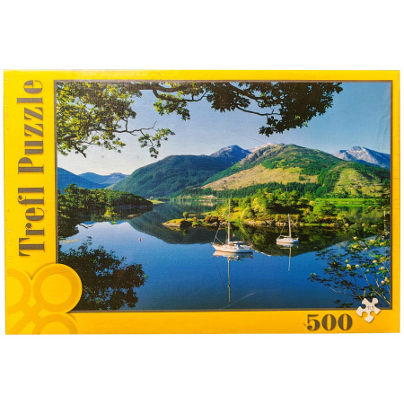 500 ks puzzle Jazero medzi vrchmi