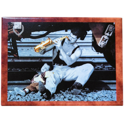 54 ks puzzle mini Kim Anderson Sen pri saxofóne