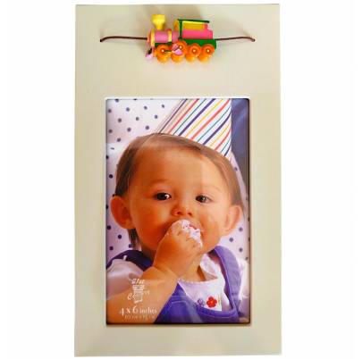 Fotorámik 10x15 cm s figúrkou Farebný vláčik