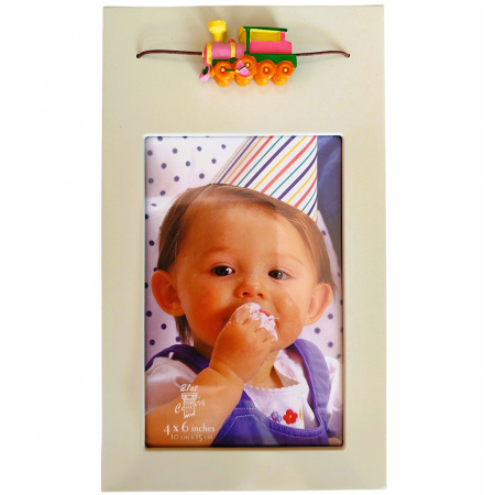 Fotorámik 10x15 cm s figúrkou Farebný vláčik
