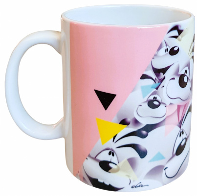 Diddl hrnček 320 ml 90's Diddlovia