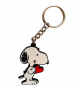 Snoopy kovová kľúčenka Snoopy so srdcom