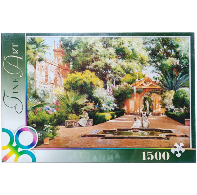1500 ks puzzle Záhrada v Seville