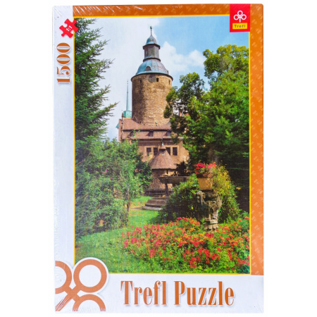 1500 ks puzzle Hrad Czocha, Poľsko