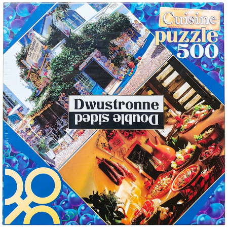 500 ks puzzle obojstranné Portugalská kuchyňa