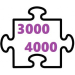 3000, 4000 ks puzzle